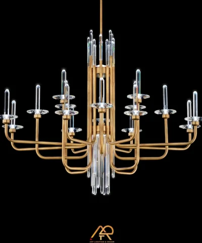 Đèn Chùm Pha Lê Tân Cổ Điển Cao Cấp ART-7100