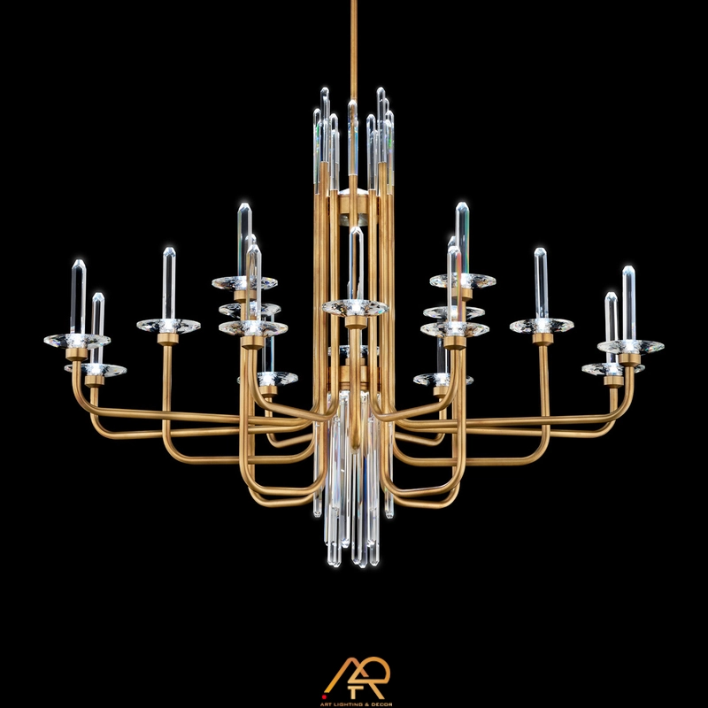Đèn Chùm Pha Lê Tân Cổ Điển Cao Cấp ART-7100