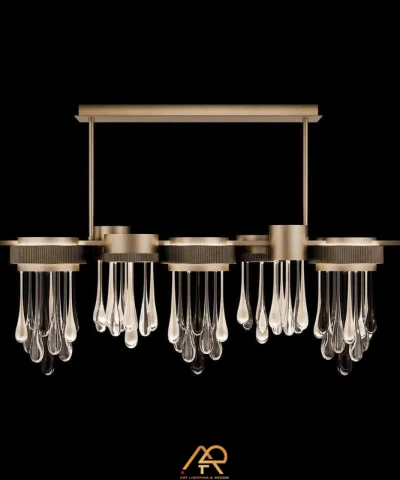 Đèn Thả Bàn Ăn Hiện Đại Pha Lê Giọt Nước ART-4113