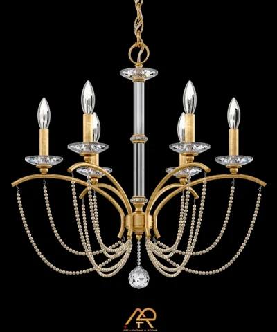 Đèn Chùm Nến Tân Cổ Điển Kiểu Pháp Luxury ART-7106