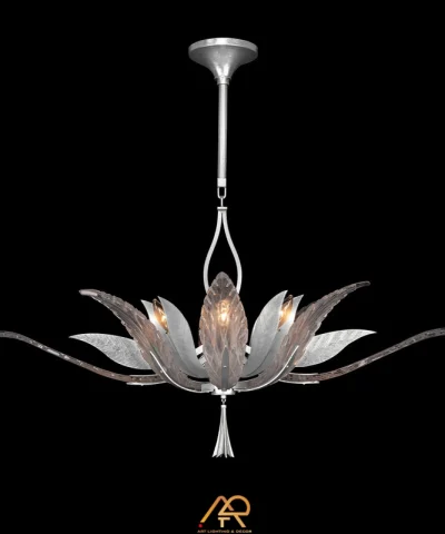 Đèn Chùm Pha Lê Hình Bông Sen Luxury ART-7110