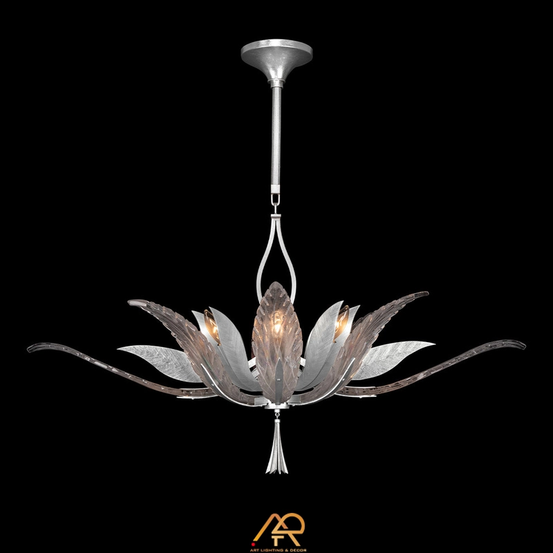 Đèn Chùm Pha Lê Hình Bông Sen Luxury ART-7110