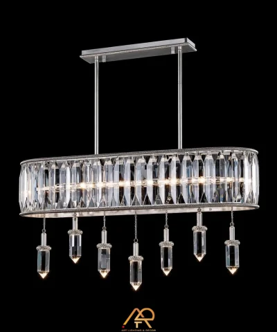 Đèn Thả Bàn Ăn Pha Lê Oval Luxury ART-4118