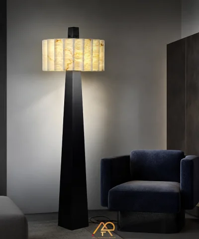 Đèn Cây Đứng Đá Cẩm Thạch Cao Cấp ART-2041