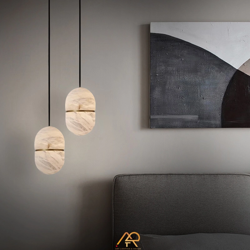 Đèn Thả Đá Cẩm Thạch Cao Cấp ART-7100 - Ảnh 3