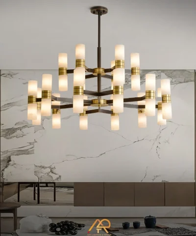 Đèn Chùm Đồng Đá Tây Ban Nha ART-7095