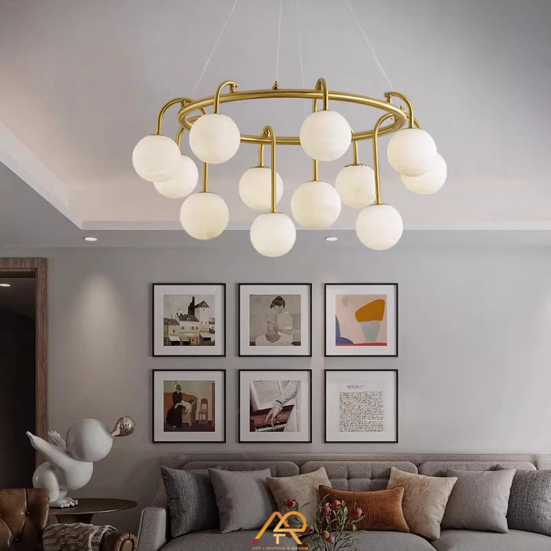 Đèn Thả Đồng Đá Tây Ba Nha ART-409 - Ảnh 4