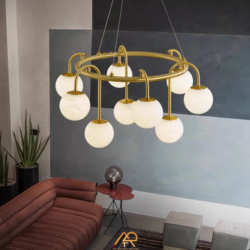 Đèn Thả Đồng Đá Tây Ba Nha ART-409 - Ảnh 3
