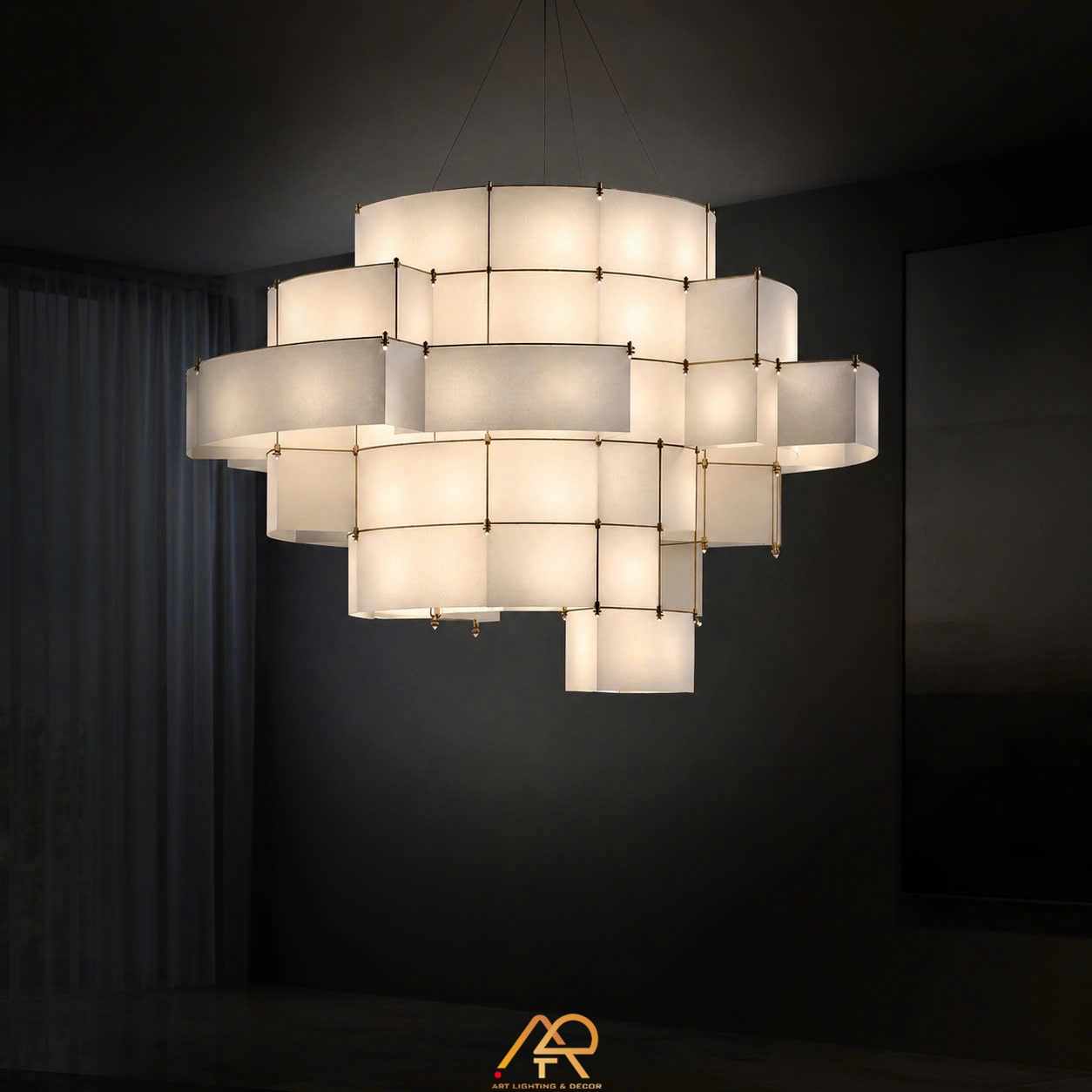 Đèn Chùm Nghệ Thuật Hiện Đại ART-7114 - Ảnh 3