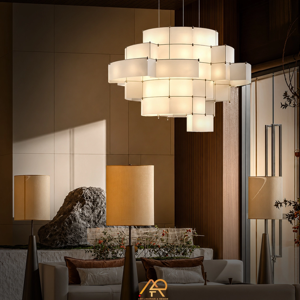 Đèn Chùm Nghệ Thuật Hiện Đại ART-7114 - Ảnh 2