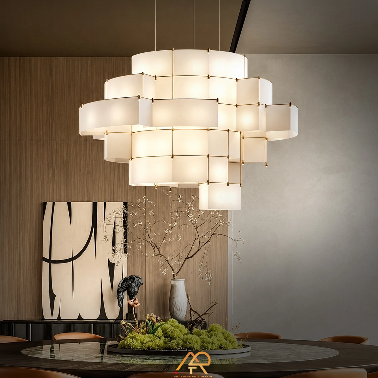 Đèn Chùm Nghệ Thuật Hiện Đại ART-7114
