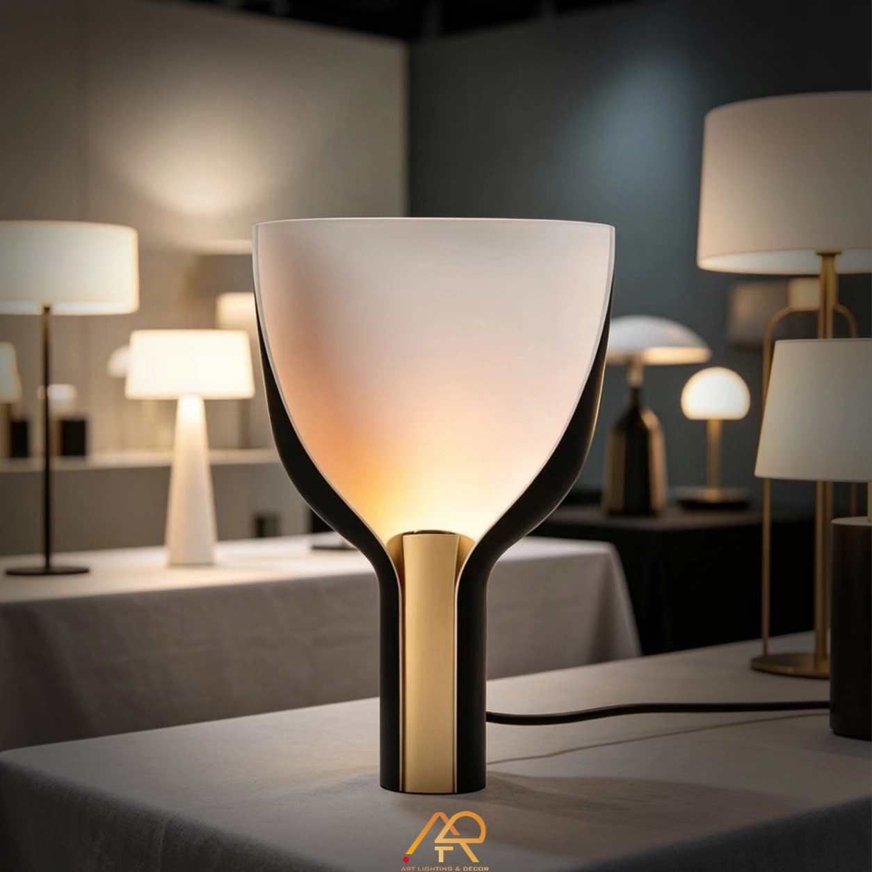 Đèn Bàn Nghệ Thuật Độc Đáo ART-2056 - Ảnh 3