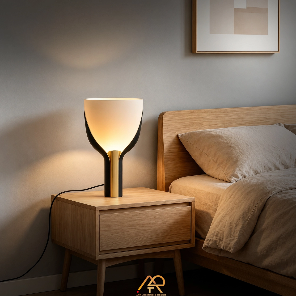 Đèn Bàn Nghệ Thuật Độc Đáo ART-2056 - Ảnh 2
