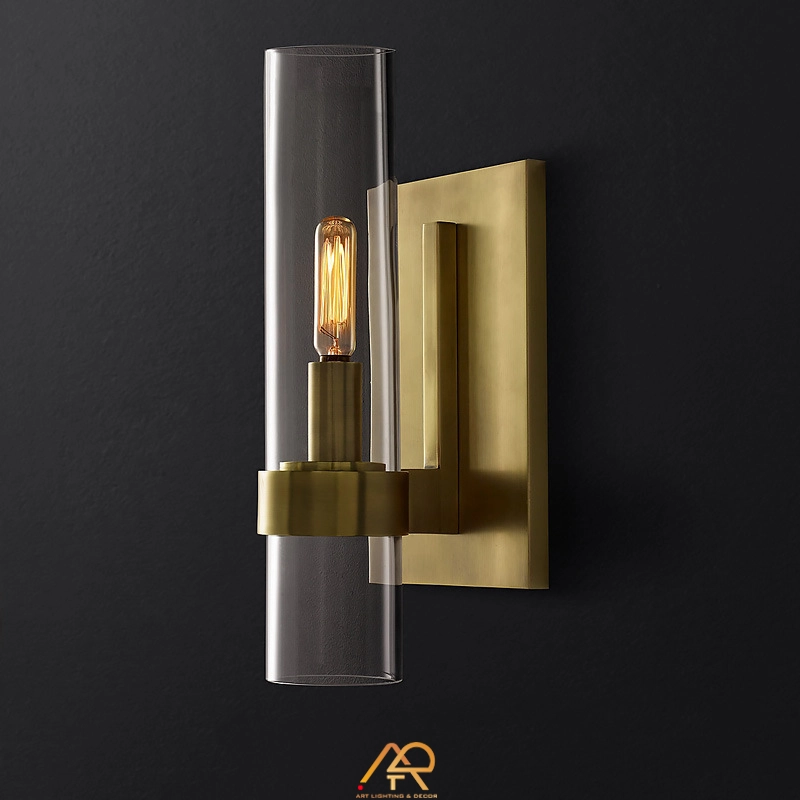 Đèn Tường Đồng Ống Thủy Tinh Hiện Đại ART-8100 - Ảnh 2