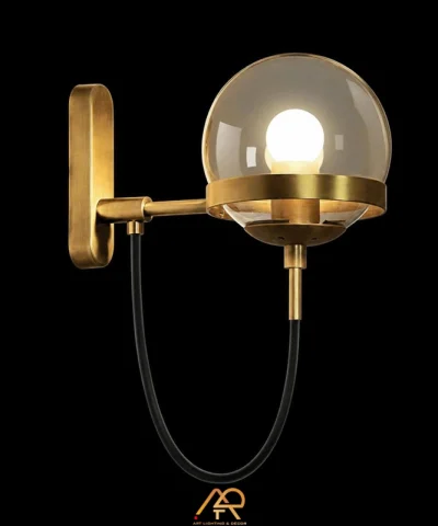 Đèn Tường Đồng Chao Thủy Tinh Cầu ART-8102