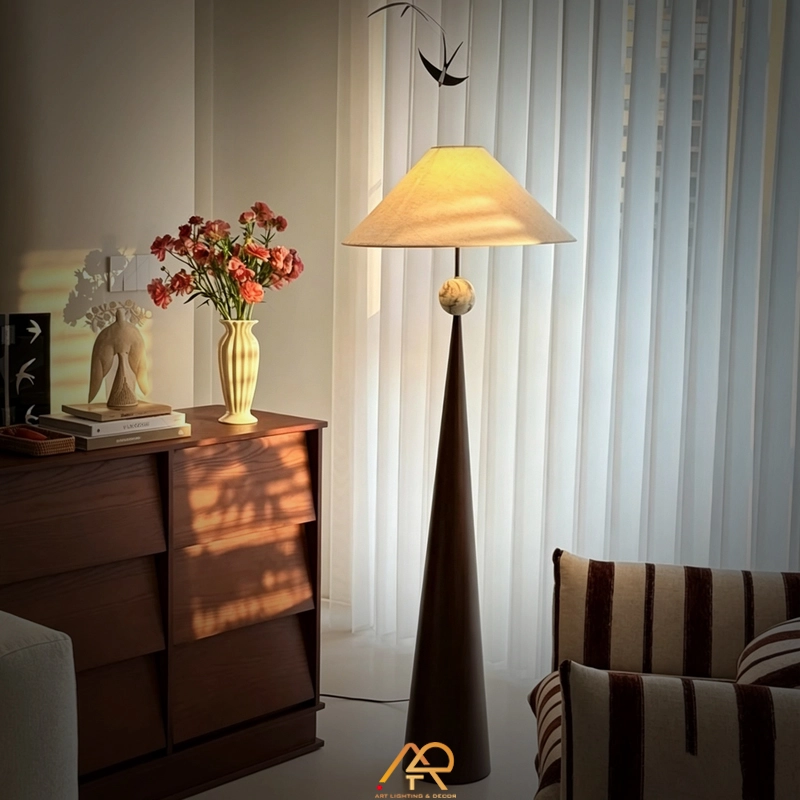 Đèn Sàn Phòng Khách Chao Vải Cao Cấp ART-2094 - Ảnh 3