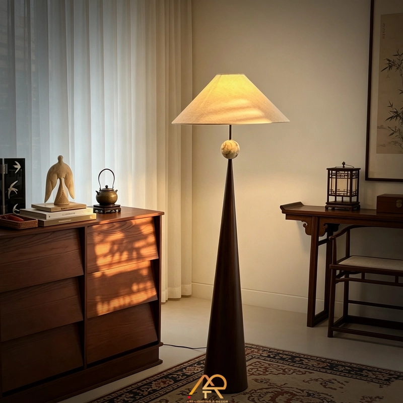 Đèn Sàn Phòng Khách Chao Vải Cao Cấp ART-2094 - Ảnh 2