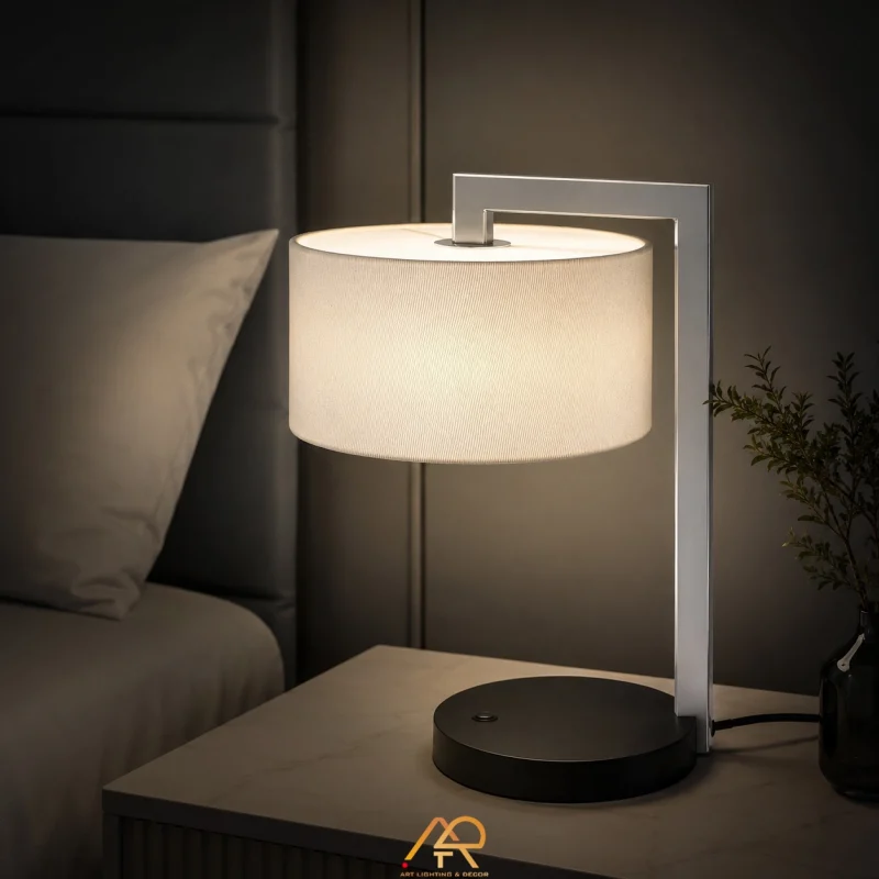 Top 10 Mẫu Đèn Bàn Mới Nhất Cho Khách Sạn Cao Cấp Tại ART Lighting - Ảnh 4 Đèn Ngủ Tab Đầu Giường Hiện Đại Cao Cấp ART-2104