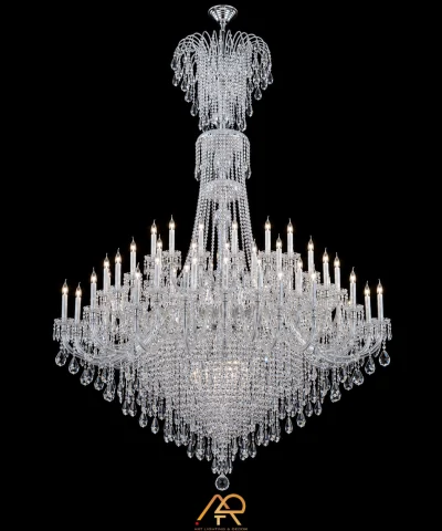 Đèn Chùm Thông Tầng Pha Lê Hoàng Gia Victoria ART-563