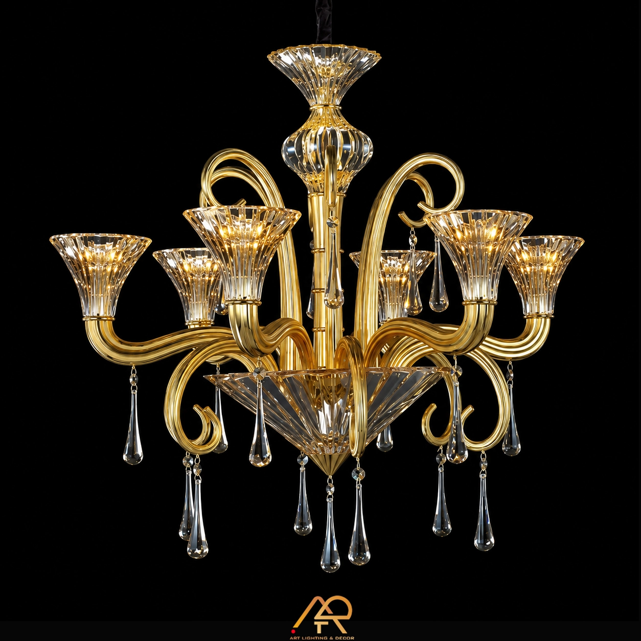 Đèn Chùm Pha Lê Hoàng Gia Luxury ART-7133