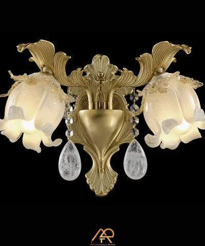 Đèn Tường Đồng Đôi Hoàng Gia Tân Cổ Điển ART-8122