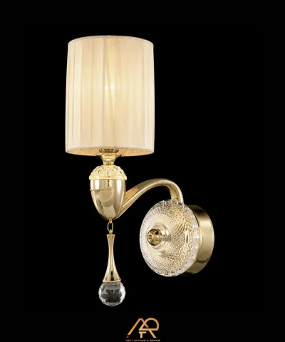 Đèn Tường Gold Glossy Chao Vải Cao Cấp ART-8127