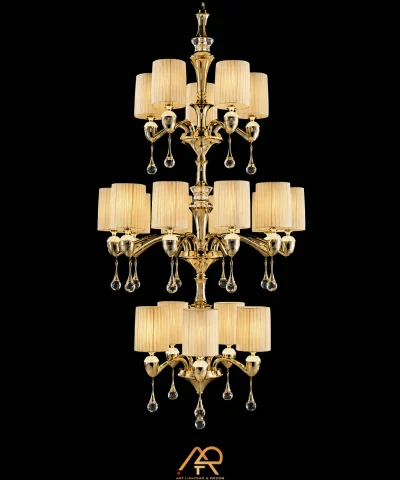 Đèn Chùm Thông Tầng Cổ Điển Châu Âu ART-577