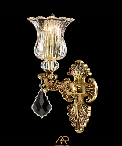 Đèn Tường Cổ Điển Chao Thủy Tinh Châu Âu ART-8129