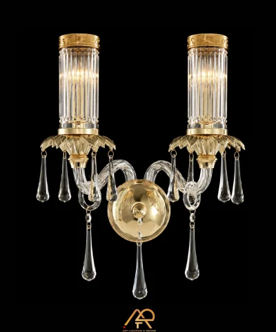 Đèn Tường Đôi Chao Ống Pha Lê Cao Cấp ART-8134