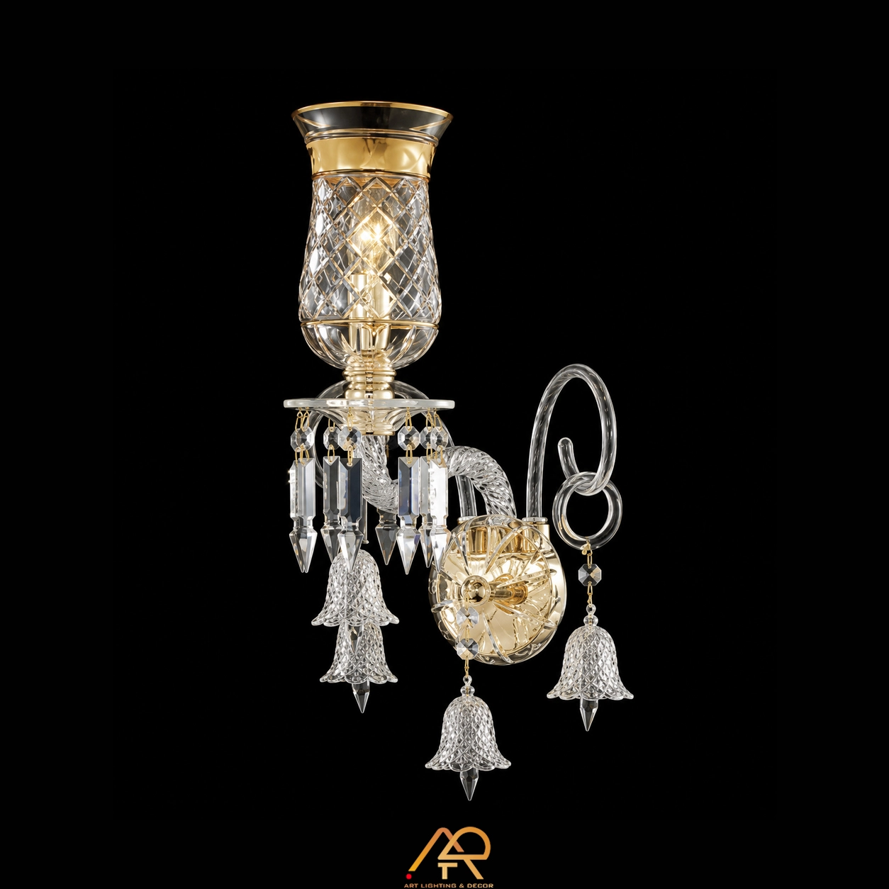 Đèn Tường Pha Lê Chao Tulip Luxury ART-8135