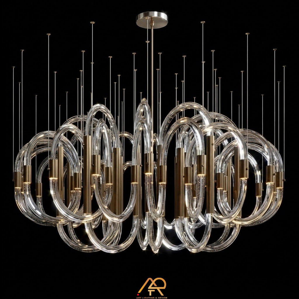 Đèn Chùm Pha Lê Hiện Đại Aura ART-7150 - Ảnh 4