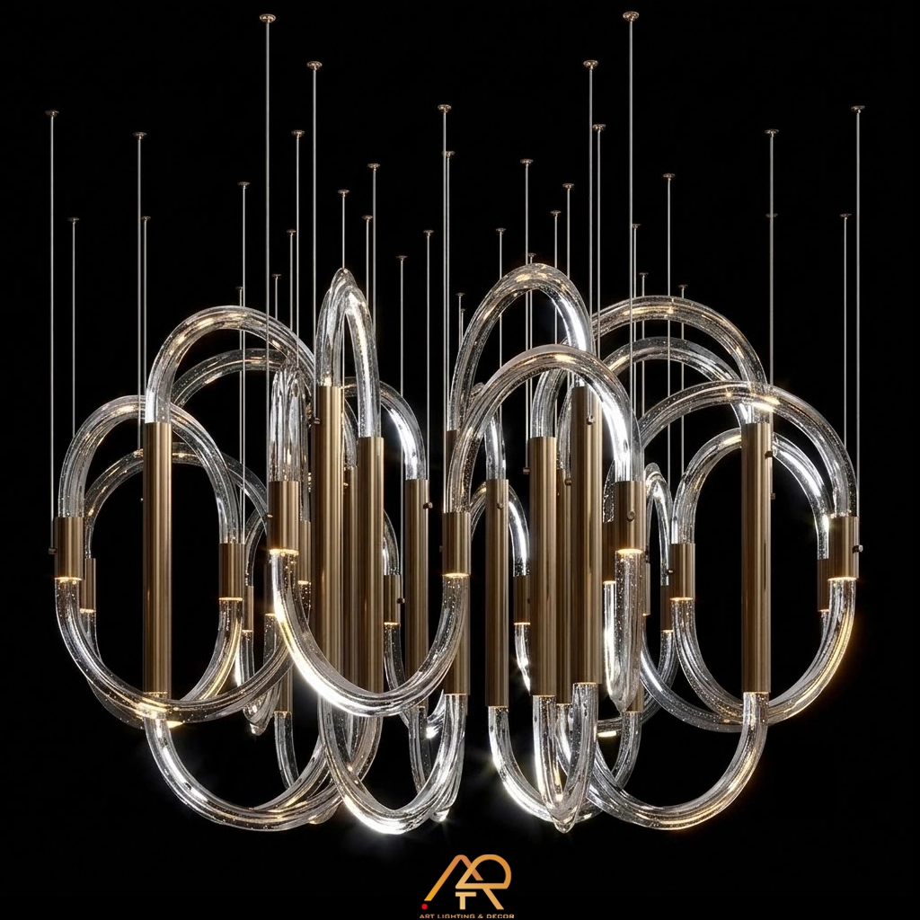 Đèn Chùm Pha Lê Hiện Đại Aura ART-7150 - Ảnh 3