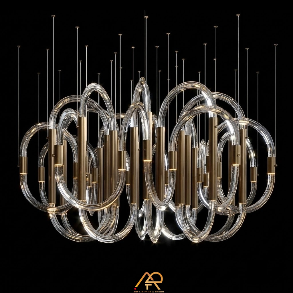 Đèn Chùm Pha Lê Hiện Đại Aura ART-7150 - Ảnh 2