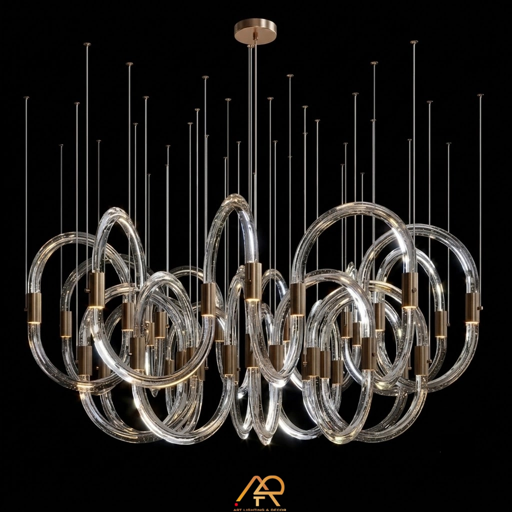 Đèn Chùm Pha Lê Hiện Đại Aura ART-7150 - Ảnh 5