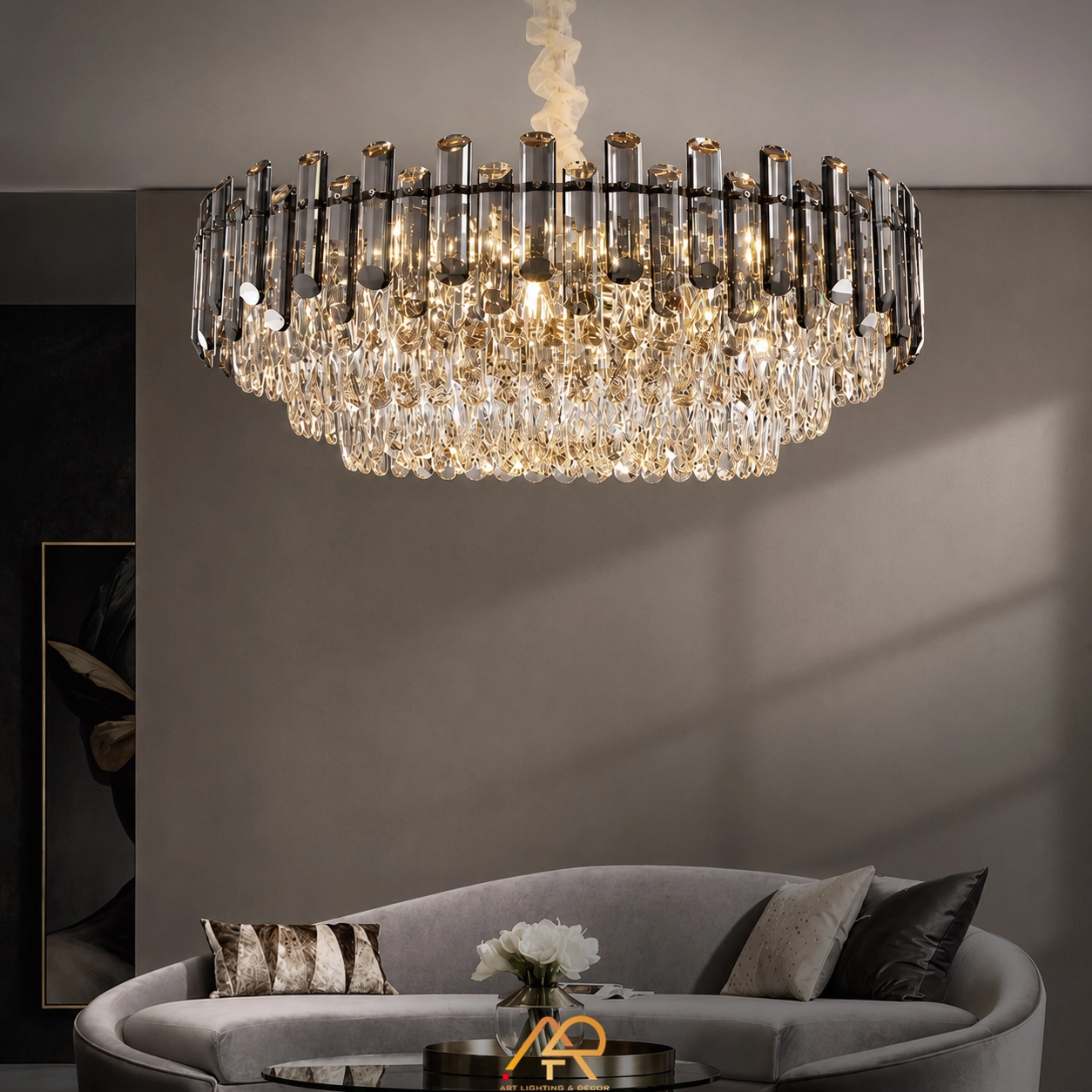 Đèn Chùm Pha Lê Luxury Cao Cấp ART-7153 - Ảnh 2