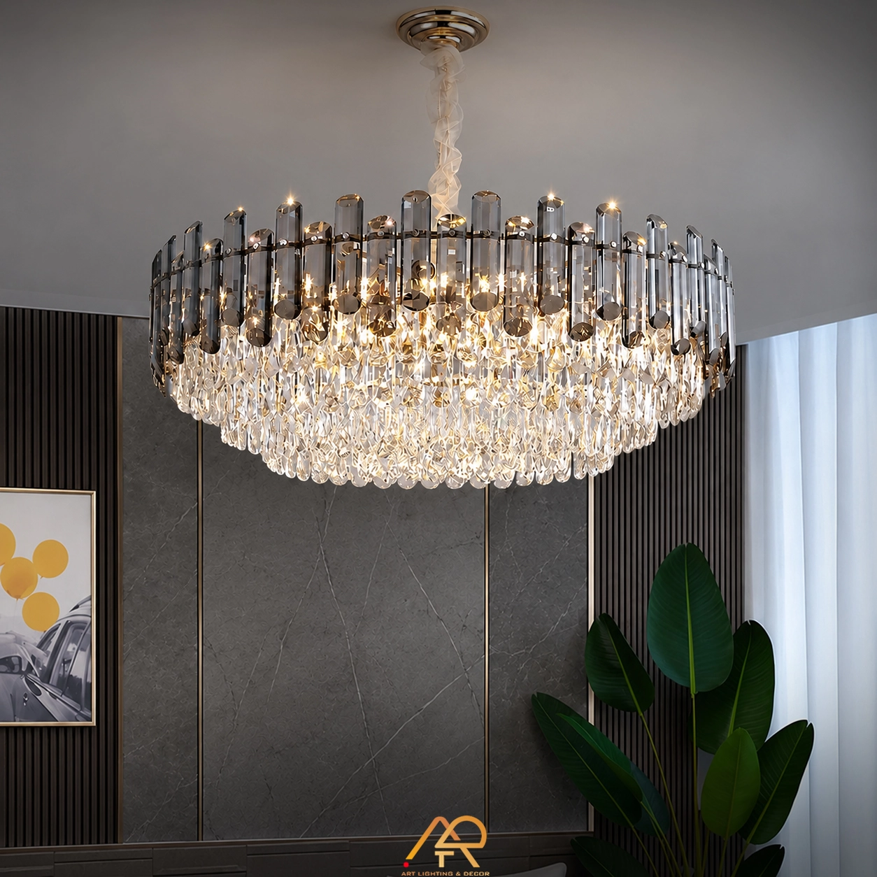 Đèn Chùm Pha Lê Luxury Cao Cấp ART-7153