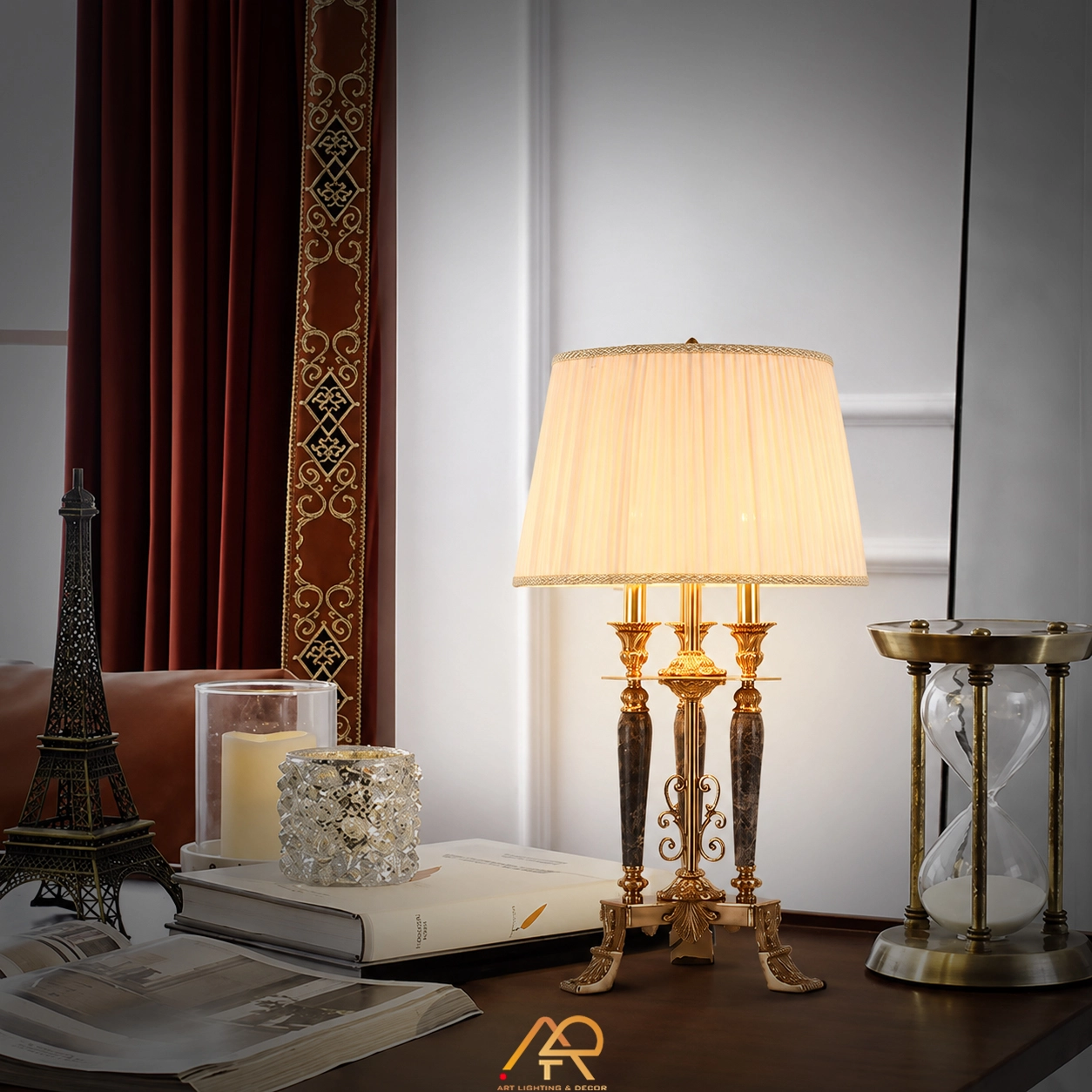 Đèn Bàn Tân Cổ Điển Cao Cấp ART-2119