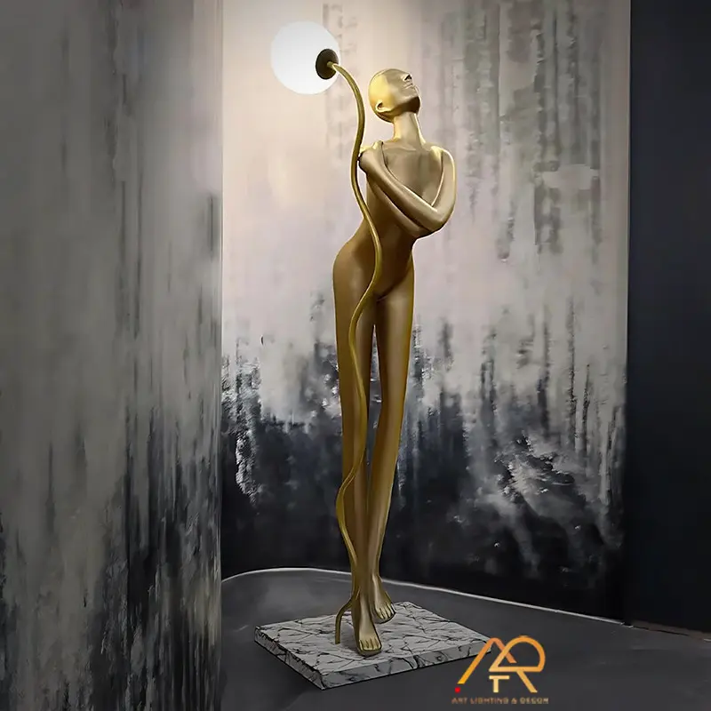Đèn Cây Nghệ Thuật Nữ Thần Ánh Sáng Aurora Muse ART-2519 - Ảnh 2