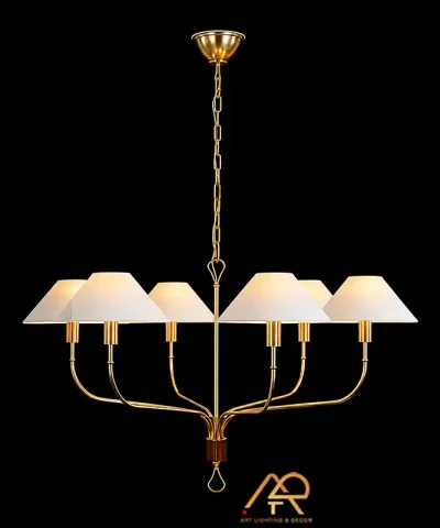 Đèn Chùm Thân Đồng Brass Verona ART-7163