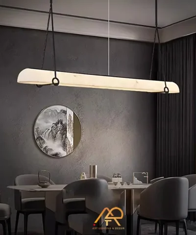 ĐÈN THẢ THANH ĐÁ CẨM THẠCH MARBLE LINE ART-4150
