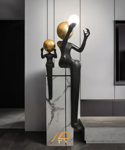TƯỢNG DECOR NGHỆ THUẬT FIGURE DUO ART=2514