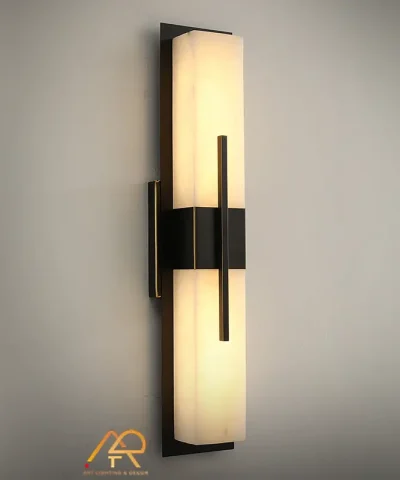 Đèn Tường Đồng Chao Đá Cẩm Thạch Cao Cấp ART-8159